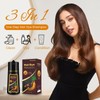 Brown Hair Dye Shampoo 3 In 1, Instant Natural Hair