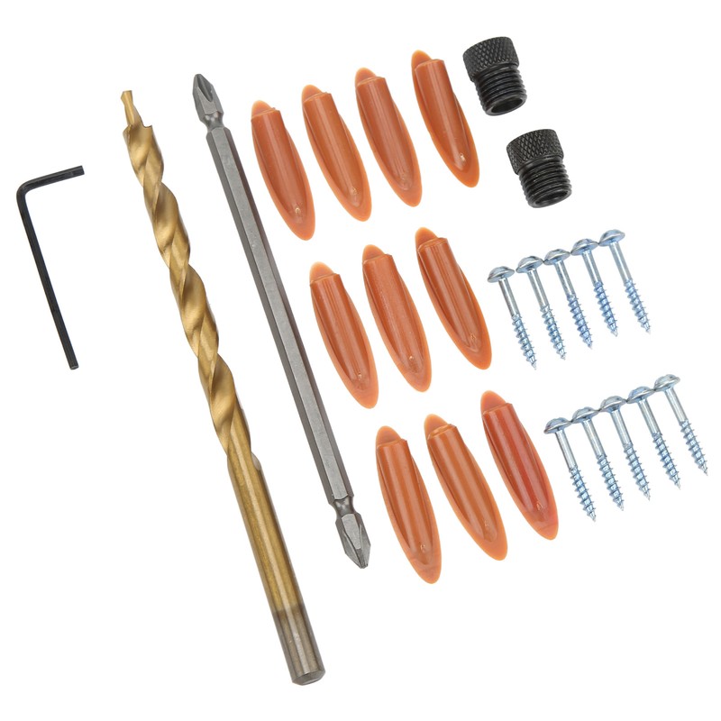 Aluminum Alloy Pocket Hole Jig Tool Kit Adjustable Hole Pitch