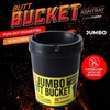 [3PCE] Home Master Jumbo Ashtray Butt Bucket, Windproof and Spacious,