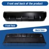 WFLNHB Front Lower Bumper Valance Panel Skid Plate Black Replacement
