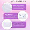 Packpal 100PACK 4x6 Envelopes White for Baby Shower, Graduation, Weddings,