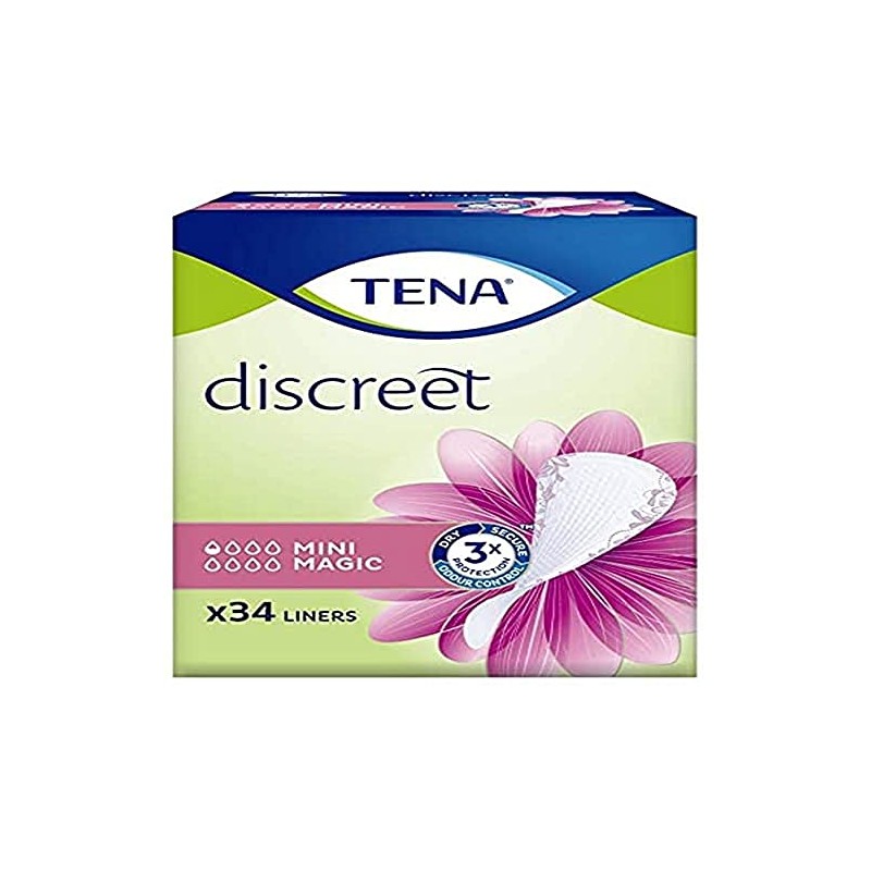 Tena Lady Mini Magic 34 Pieces
