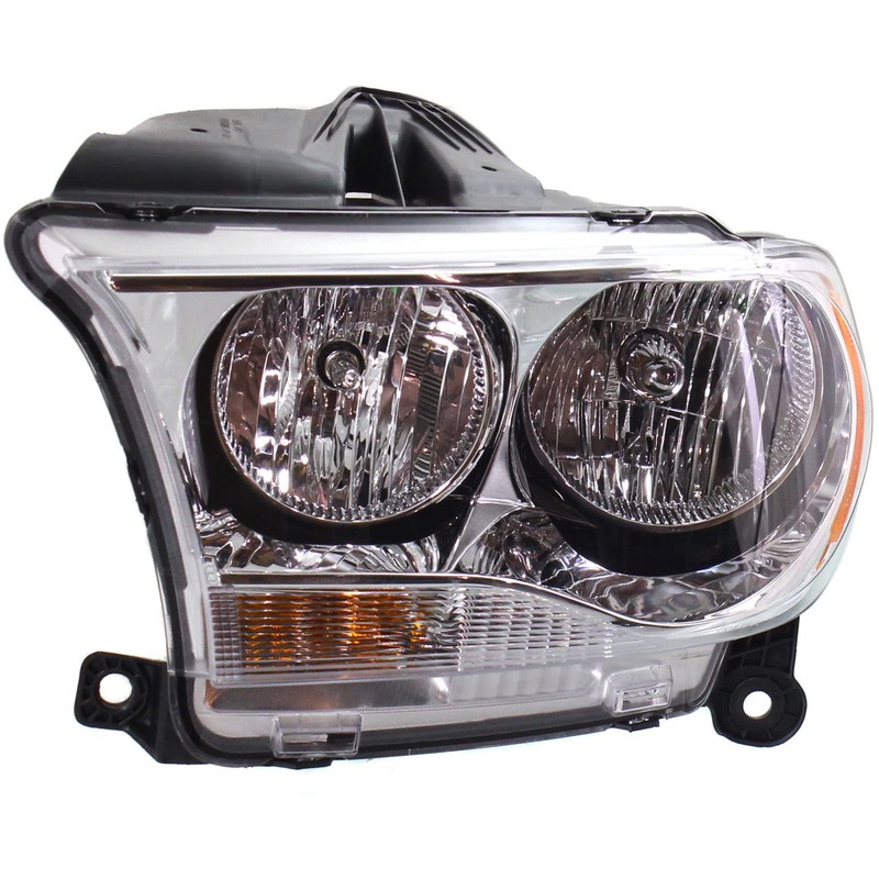 Garage-Pro Headlight for DODGE DURANGO 11-13 LH Assembly Halogen Chrome