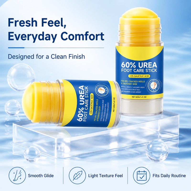 Urea Cream 60 Percent for Feet with 2% Salicylic Acid,