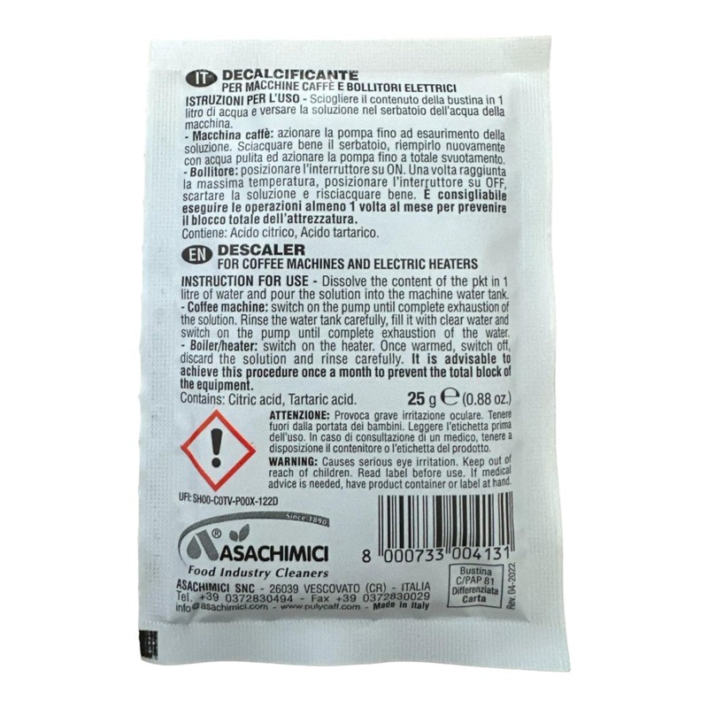 Quailitas Descaler Powder for Sage Coffee Machines, Pack of 4