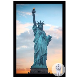 OMAIGAR 8x12 Picture Frame for 8by12 Poster Photo Canvas Certificate Black High Transparent Photo Frame Wall Desktop Horizontal Vertical 8 x 12