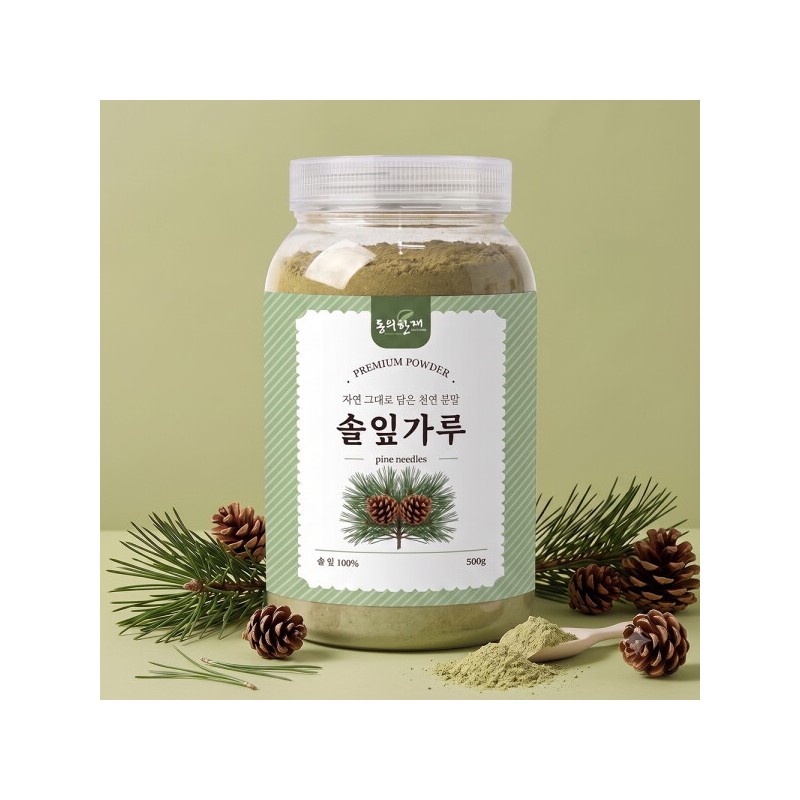 Agree 100% Domestic Pine Needle Powder 500g / 동의한재 100%