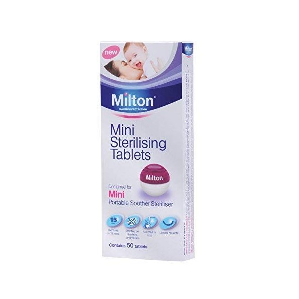 Milton Mini Sterilising Tablets 50Pk