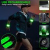 LED Armband Rechargeable, 2Pcs High Visibility Running Gear for Night