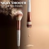 OMANIAC Juego De 20 Brochas De Maquillaje Profesionales Para Base,