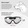 PETLESO Dog Goggles for Large Breeds, UV Protection Dog Sunglasses