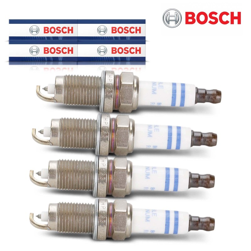 4 x Original BOSCH 0242235775 Spark Plug Compatible with A3