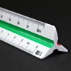 Scale Ruler 30 cm – Plastic Triangular Ruler – Scale