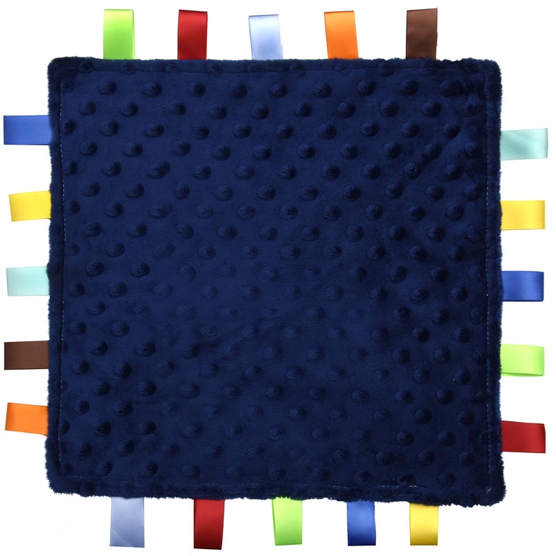 FOR THE LOVE OF LEISURE Blue Baby Tag, Taggy Blanket