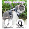 Halypet Cat Harness and Leash Set for Walking, Escape Proof