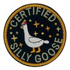 ASMEFY Goose Hook and Loop Morale Patch, Embroidered Cute Cartoon
