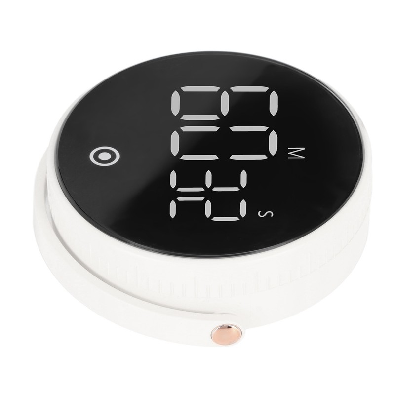 3in LED Digital Timer Rotatable Magnetic Low Noise ABS Shell