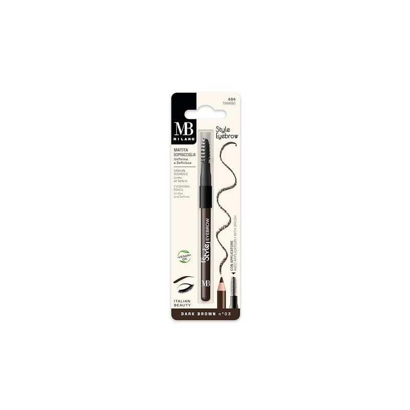 MB Milano - Eyebrow Pencil - Double Tip Pencil +