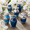 Reminded Small Cremation Urns for Human Ashes, Mini Keepsake Set