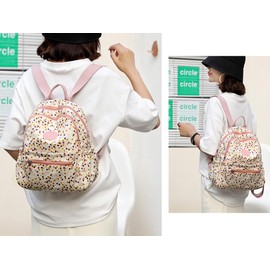 Yuesite Women's Backpack Small Lightweight City Backpack School Backpack Dots