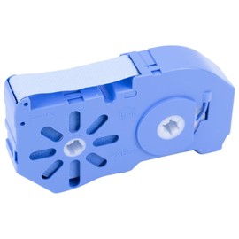 Dönges Replacement cassette for Cletop-S, blue cleaning tape (cleaning cassette), for dry cleaning of all common plug types: SC, SC2, FC, ST, DIN and D4