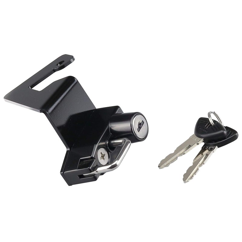 Kijima Honda 303-1596 Motorcycle Helmet Lock Holder, Black, Super Cub