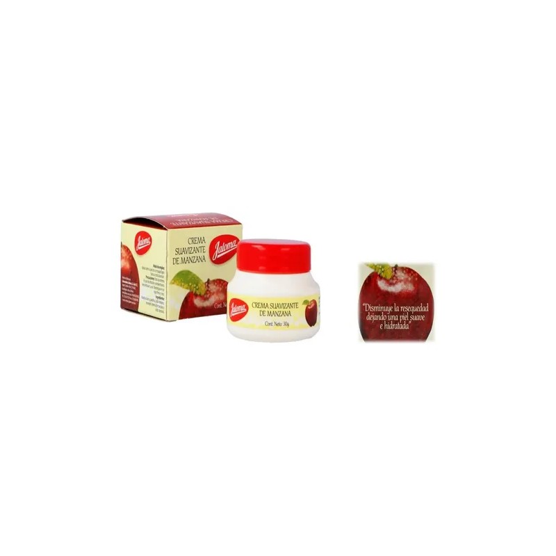 Crema Suavizante De Manzana Para La Piel 30 gr