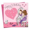Twizler 6th Birthday Card For Girl with Dressing Table -
