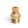 Brass Drain Valve, 1/4" Male Threaded Water Drain Valve Air