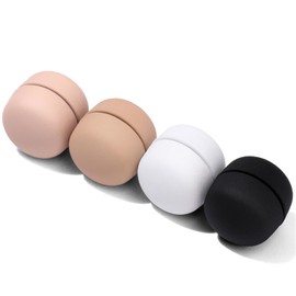 VSKIZ Strong Magnetic Hijab Pins, 4 Pack Powerful Hijab Magnets Multi-Use Pinless Hijab Magnetic Pins, Colorful Magnet Pins Scarf Magnetic Pin No-Snag Brooch Clasp for Clothes Dress Scarves (Matte)