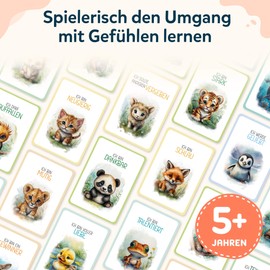 Wunderkind 50 Affirmation Cards for Children, Educationally Valuable, Emotional Cards, Handling Feelings, Learning Mindfulness Cards, Children, Courage Cards (Explorer Bundle)