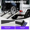 2pcs Telescopic Wheelchair Ramps Portable Threshold Ramp for Home
