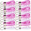 CupaPlay 24PCS Lightning Bolt Rubber Keychains - Suitable for Pink