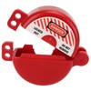 Lockout Tagout Valve Lock with Safety Padlock Heatproof Impact Resistant