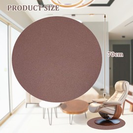 Recliner Pads for Hardwood Floors, Under Recliner Mat Rocking Chair Recliner Floor Protector Keep Furniture from Sliding Rubber Recliner Mats Hardwood Floor Protector for Floor Furniture Pads 27.5in