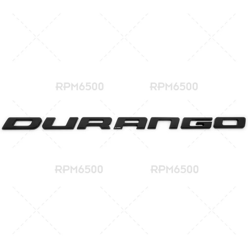 Mopar 2014-2023 Dodge Durango Rear Liftgate Gloss Black Nameplate Emblem