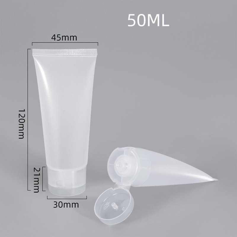 MORICOH 5 Empty Transparent Tubes Empty Cream Containers Cosmetic Containers