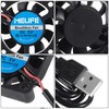 6Pcs 40mm x10mm DC 5V USB Brushless Cooling Fan, Dual