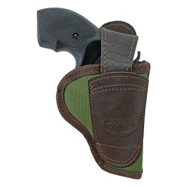 New Barsony Woodland Green Premium Ambidextrous Holster for S&W J Frame Belt Clip