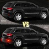 BINQIGOO LED Rear Bumper Reflector Lights Trim for Jeep Grand