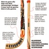ETISPORT Fury Hard Stick Rolling Hockey Stick Rigid Medium Weight