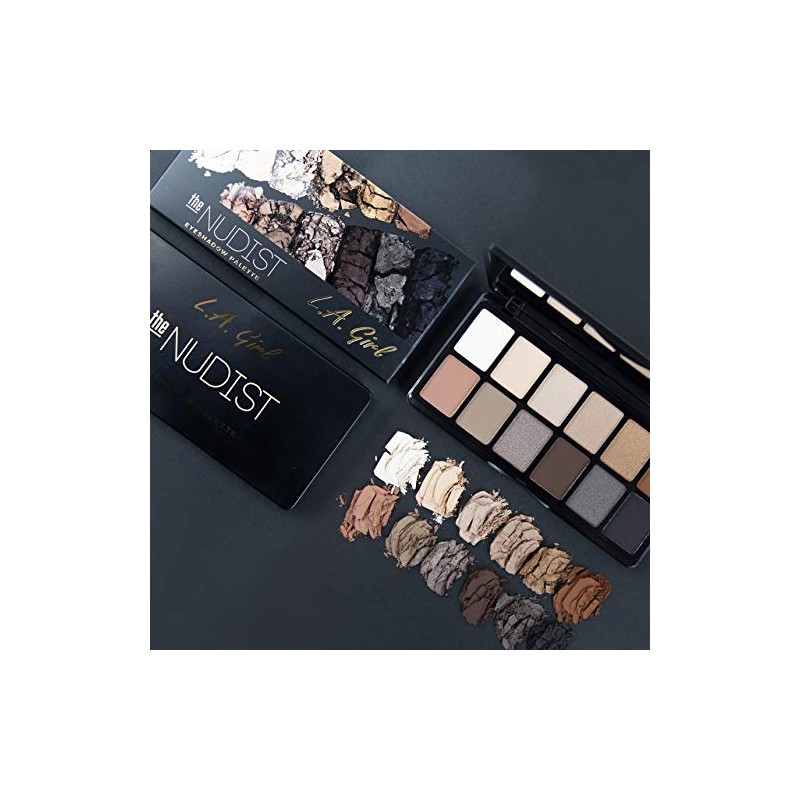 L.A. Girl Paleta de sombras de ojos Fanatic Eyeshadow, Nudist,