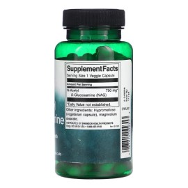 Swanson N-acetyl D-glucosamine 750 Mg 60 Veg Caps Sabor Sin Sabor