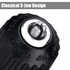 Yakamoz 1/32-3/8" Keyless Drill Chuck Replacement 3/8-24UNF Mount Thread 0.8-10mm