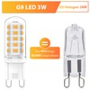 G9 LED Bulbs Warm White 3000 K, LED G9 Bulb