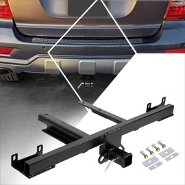 Class 3 Tow Trailer Hitch 2" Receiver Compatible with 06-11 Mercedes ML350/08-09 ML550/07-08 ML320/06-07 ML500,Black