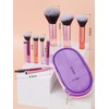 Walquicks Mini Pinceles Set Maquillaje, Juego de Brochas de Maquillajede