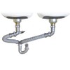 Snappy Trap Double Bowl Kitchen Sink Drain Kit, 1-1/2" with