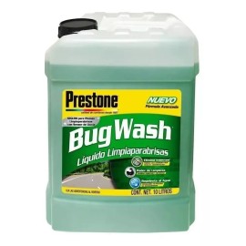 Bug Wash Limpiaparabrisas Prestone Bug Wash Formula Avanzada 10lts