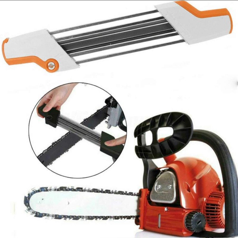 LIZHOUMIL 2 in 1 Metal Chainsaw Sharpener for Chainsaw 3/8"